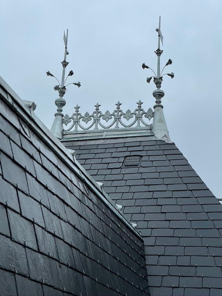 Couverture neuve d'un toit